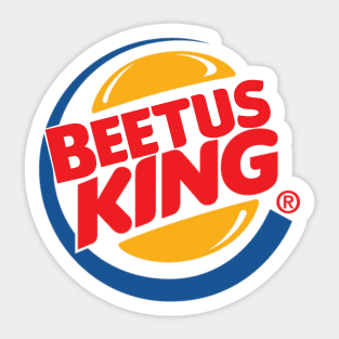 Beetus King Sticker